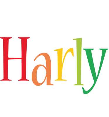Harly birthday logo