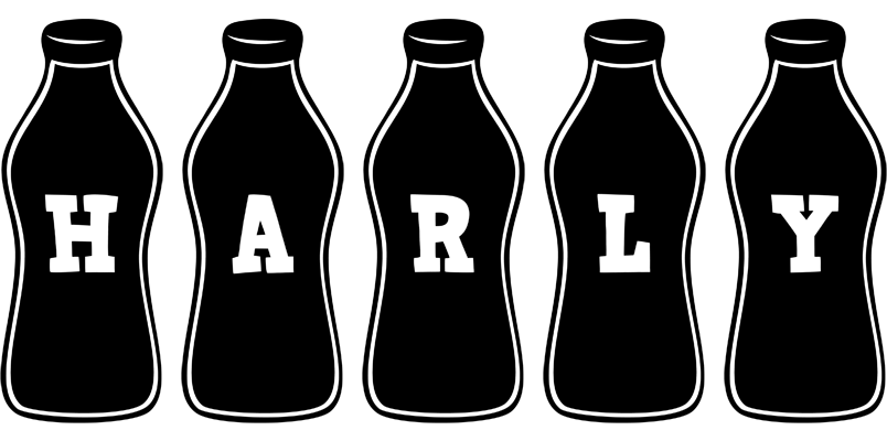 Harly bottle logo