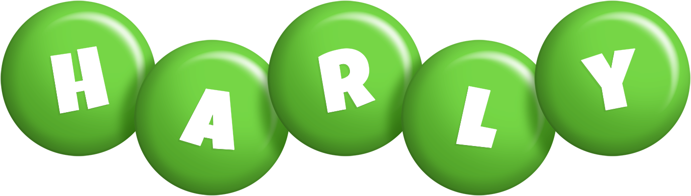 Harly candy-green logo