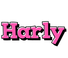 Harly girlish logo