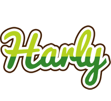 Harly golfing logo