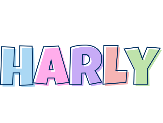 Harly pastel logo