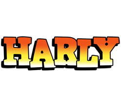 Harly sunset logo