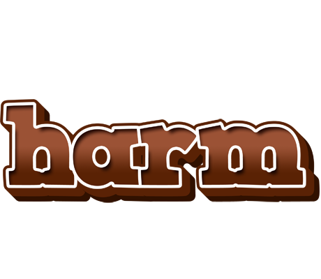 Harm brownie logo