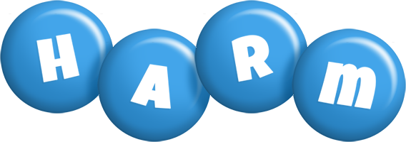 Harm candy-blue logo