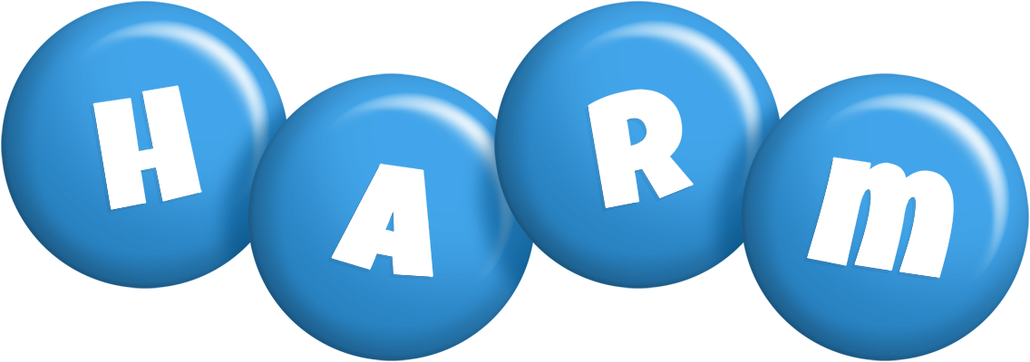 Harm candy-blue logo
