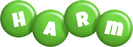 Harm candy-green logo