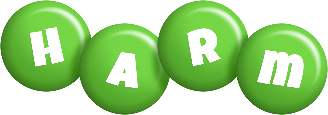 Harm candy-green logo