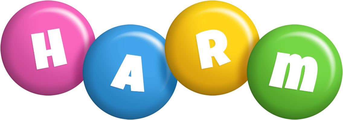 Harm candy logo