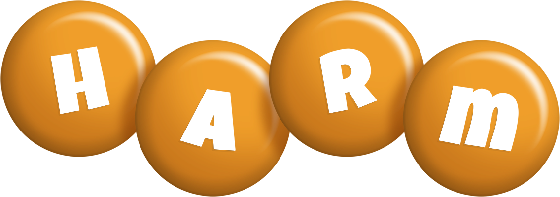 Harm candy-orange logo
