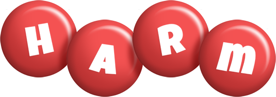 Harm candy-red logo