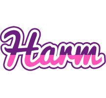 Harm cheerful logo