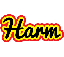 Harm flaming logo