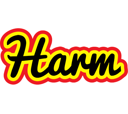 Harm flaming logo