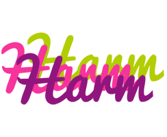 Harm flowers logo