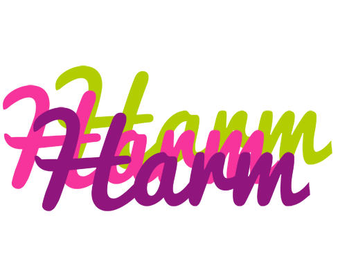 Harm flowers logo