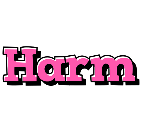 Harm girlish logo