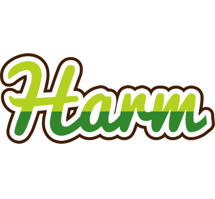 Harm golfing logo