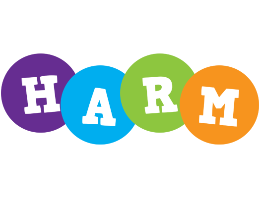 Harm happy logo