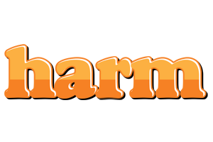 Harm orange logo