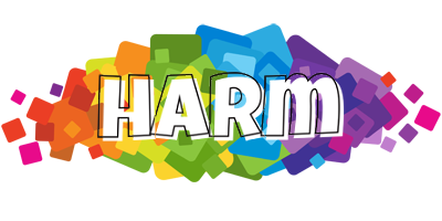 Harm pixels logo