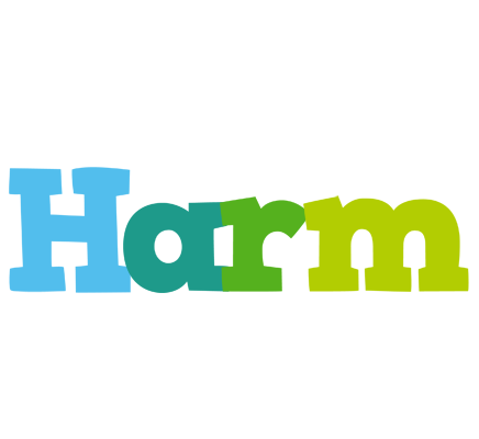 Harm rainbows logo