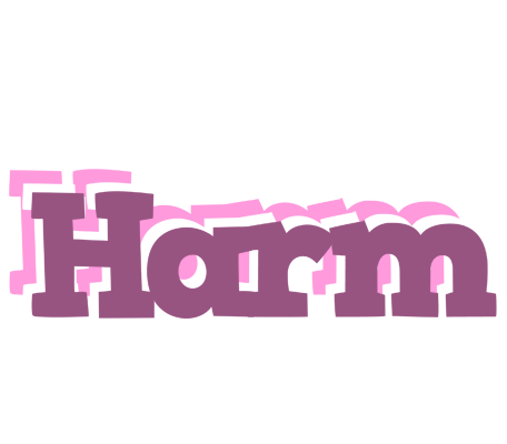 Harm relaxing logo