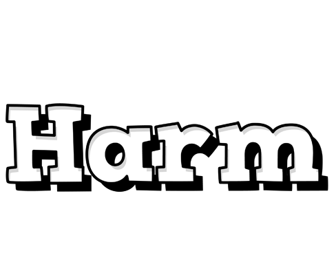 Harm snowing logo