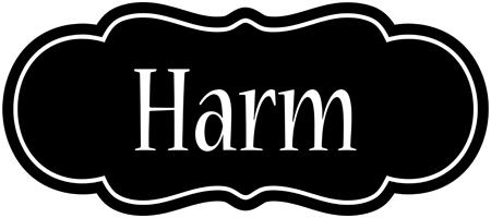 Harm welcome logo