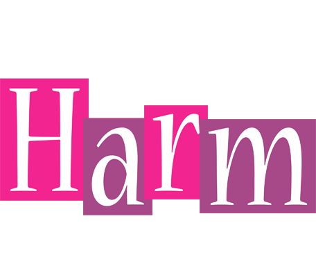 Harm whine logo