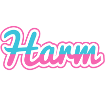 Harm woman logo