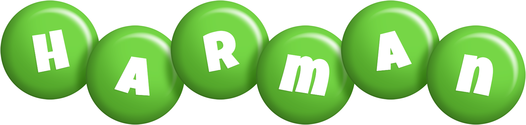 Harman candy-green logo