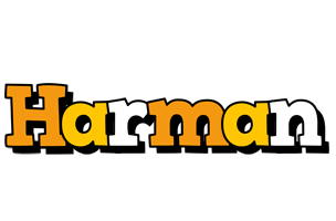 Harman cartoon logo