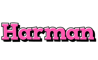 Harman girlish logo