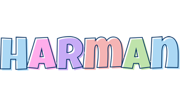 Harman pastel logo