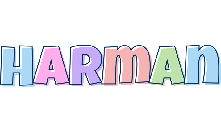 Harman pastel logo