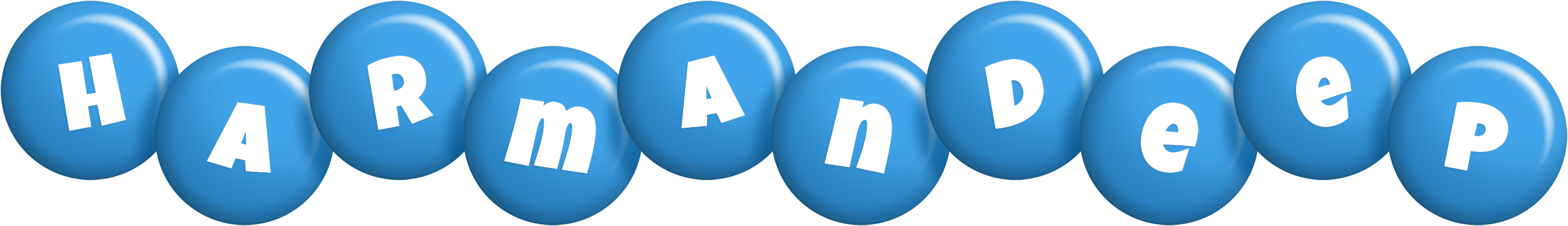 Harmandeep candy-blue logo