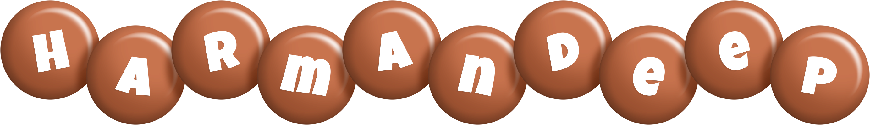 Harmandeep candy-brown logo