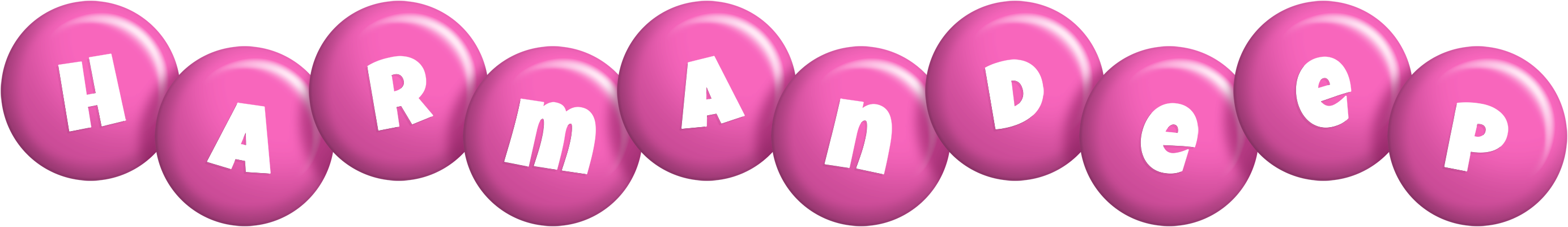 Harmandeep candy-pink logo