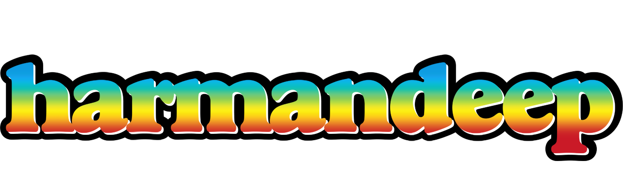 Harmandeep color logo