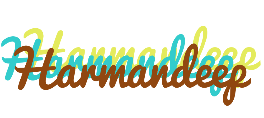 Harmandeep cupcake logo