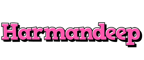 Harmandeep girlish logo