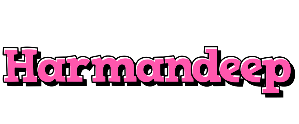 Harmandeep girlish logo
