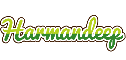 Harmandeep golfing logo