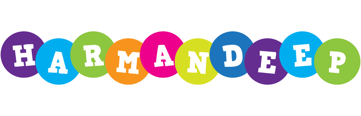 Harmandeep happy logo