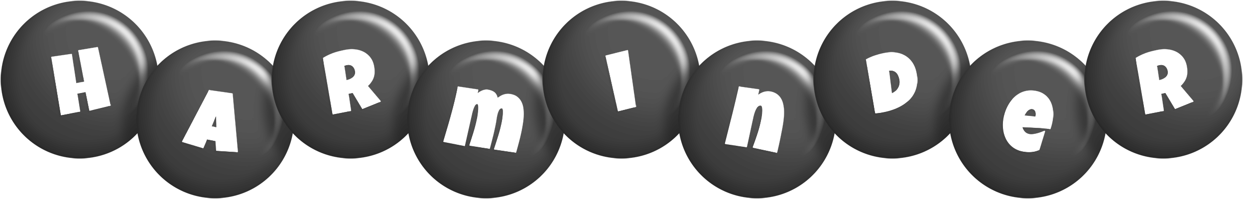 Harminder candy-black logo