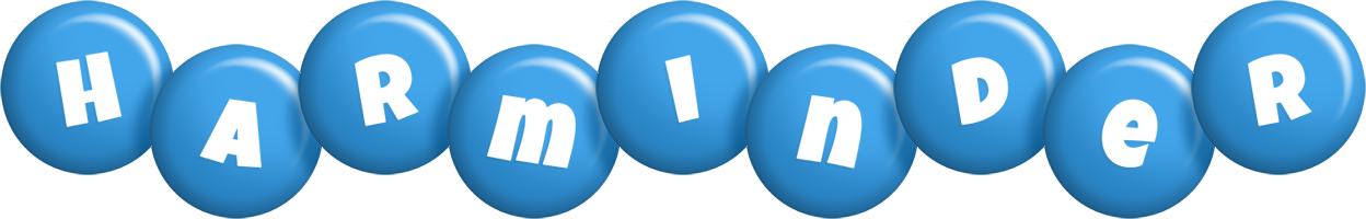 Harminder candy-blue logo