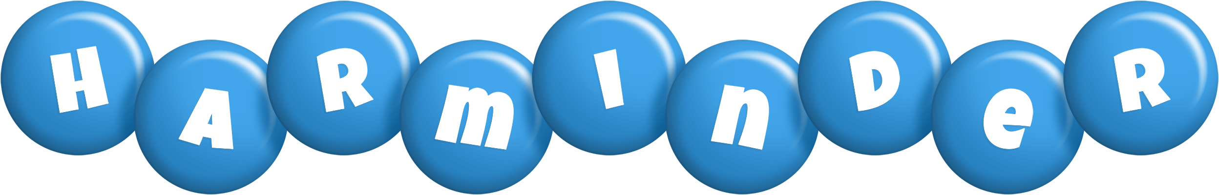 Harminder candy-blue logo