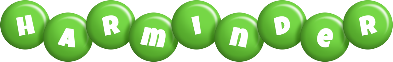 Harminder candy-green logo