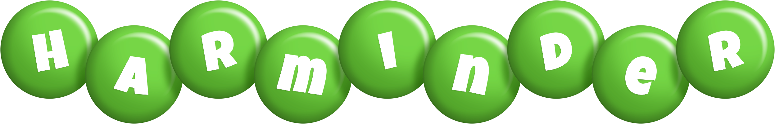 Harminder candy-green logo